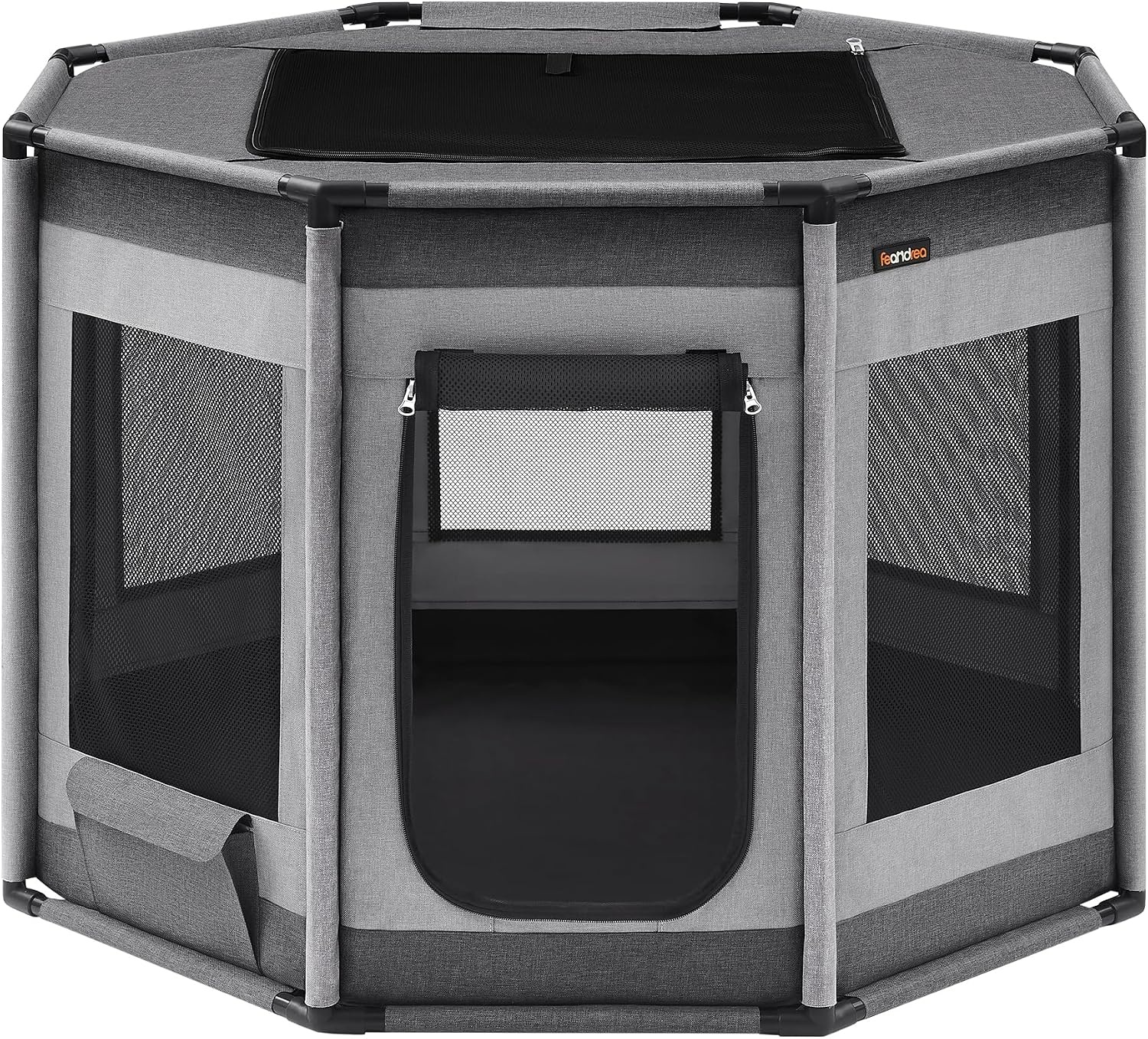 image:imageFeandrea Dog Playpen Oxford Fabric Octagon XL 441 x 441 x 30 Inches